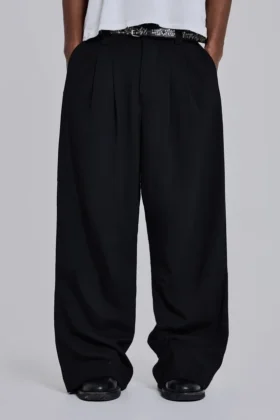 Goliath Black Suit Pants