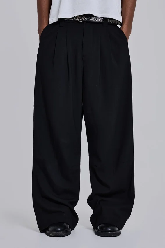 Goliath Black Suit Pants