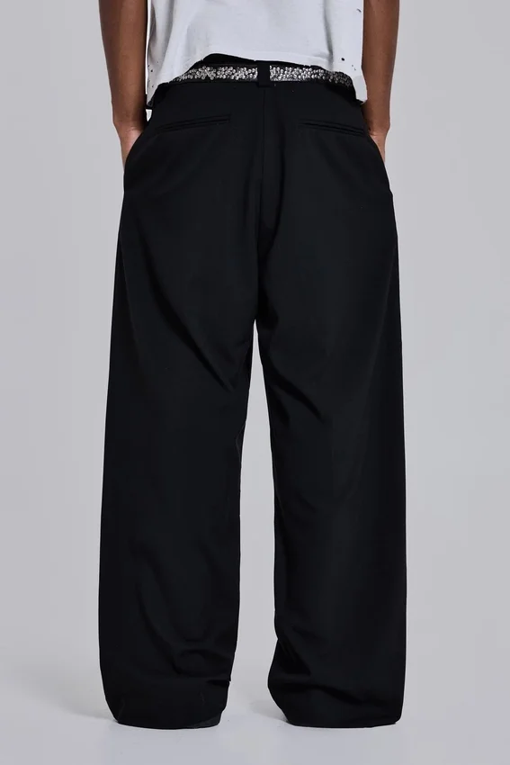 Goliath Black Suit Pants
