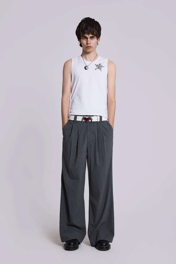 Goliath Grey Suit Pants