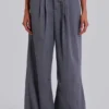 Goliath Light Grey Pinstripe Suit Pants