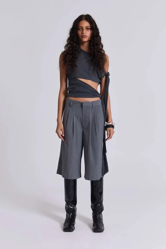Grey Goliath Tailored Shorts