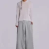 Grey Marl Baggy Monster Joggers