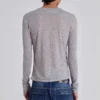 Grey Marl Haze Henley Top