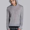 Grey Marl Mist Hoodie