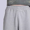 Grey Marl Monster Jogger Baggy Shorts