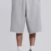 Grey Marl Monster Jogger Baggy Shorts