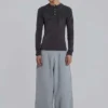 Grey Marl Waffle Monster Joggers