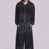 Grey Sporty Baggy Monster Joggers