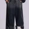 Grey Sporty Baggy Monster Joggers