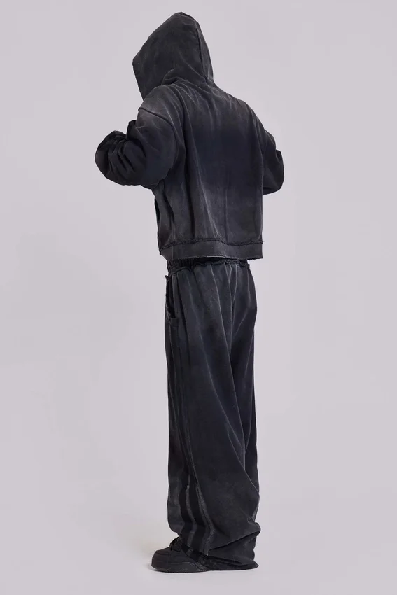 Grey Sporty Baggy Monster Joggers
