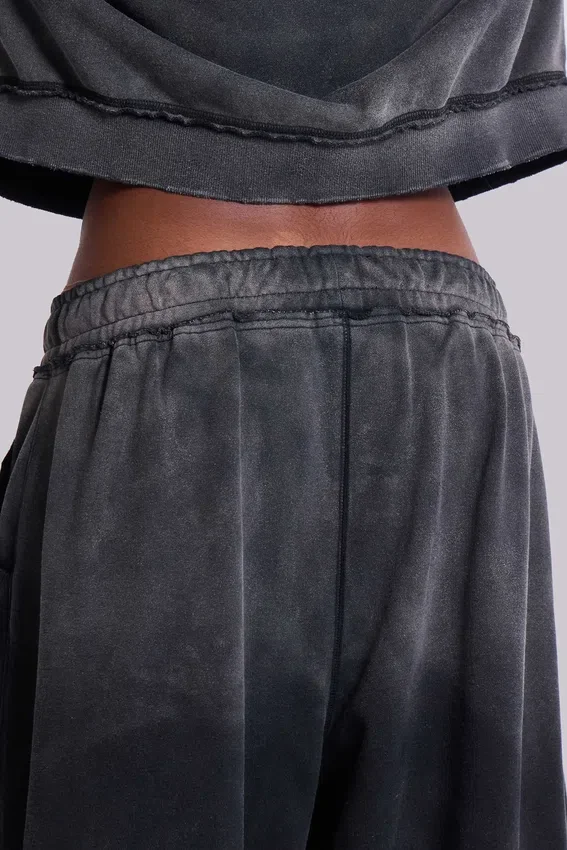 Grey Sporty Baggy Monster Joggers
