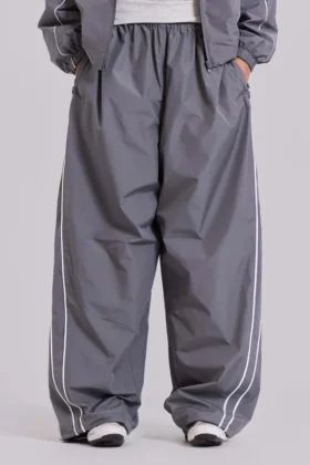 Grey Vapor Tracksuit Bottoms