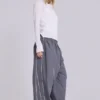 Grey Vapor Tracksuit Bottoms