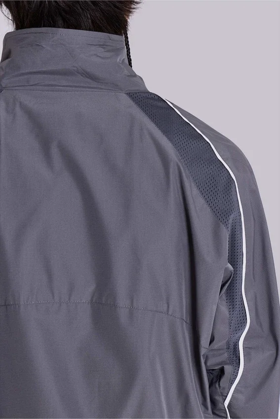 Grey Vapor Tracksuit Top