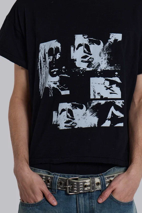 Gun Girl Cropped T-Shirt