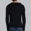 Hooded Military Knit Jumper