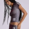 Illusion No.13 Football Baby Tee