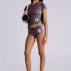 Illusion No. 13 Football Mini Shorts