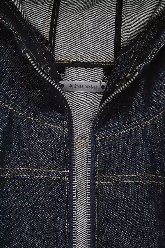 Indigo Bedrock Denim Jacket
