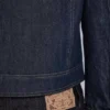Indigo Bedrock Denim Jacket