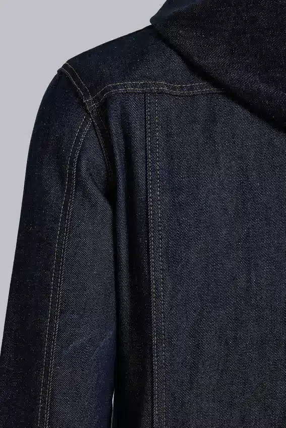 Indigo Bedrock Denim Jacket