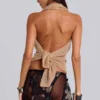 Infinity Multiway Knit Cape in Sand
