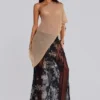 Infinity Multiway Knit Cape in Sand