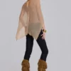 Infinity Multiway Knit Cape in Sand