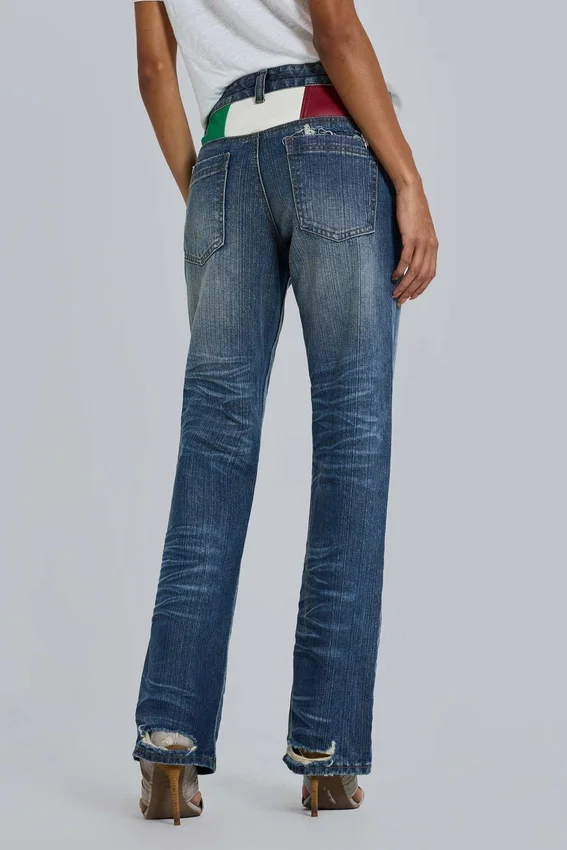 Italy Muse Straight Leg Jeans