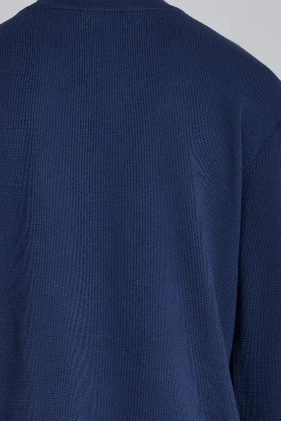 Kasper Digi Waffle Navy T-Shirt