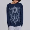 Kasper Digi Waffle Navy T-Shirt