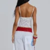 Kickoff Lace Cami Top