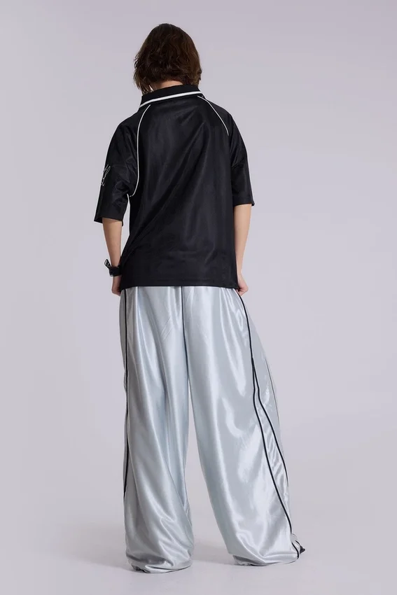 Metallic Vapor Joggers