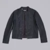 Leather Military Jacket