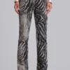 Leona Bootcut Cooper Jeans in Zebra