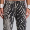 Leona Bootcut Cooper Jeans in Zebra