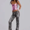 Leona Bootcut Cooper Jeans in Zebra