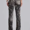 Leona Bootcut Cooper Jeans in Zebra