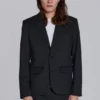 Libertine Pinstripe Slim Fit Blazer