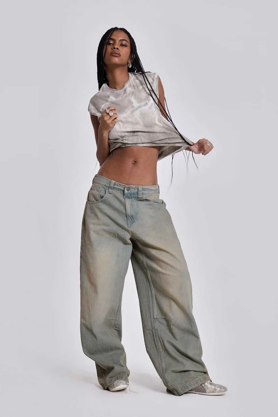 Light Wash Colossus Fit Jeans