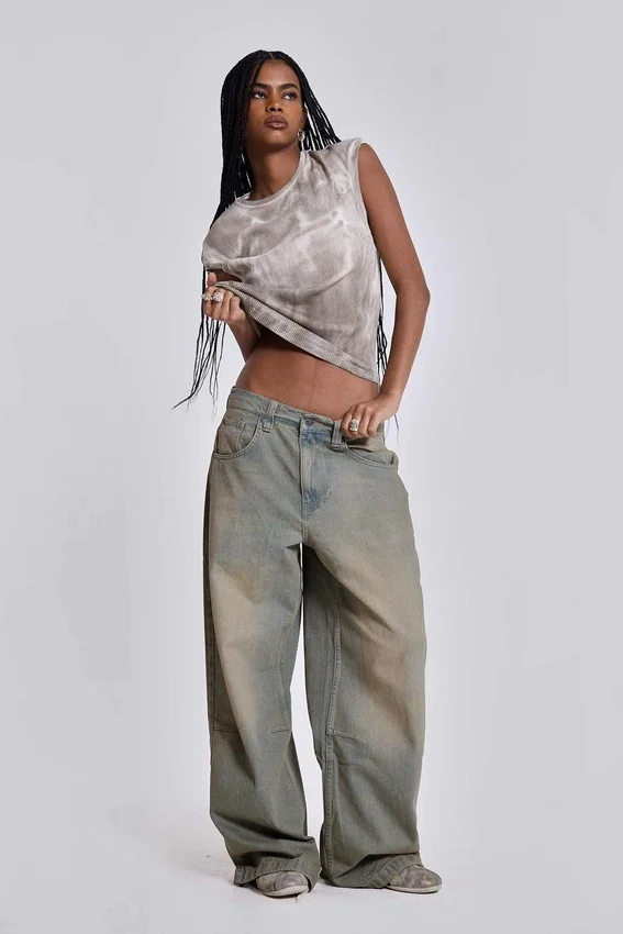 Light Wash Colossus Fit Jeans