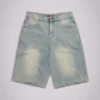 Light Wash Jumbo Jorts