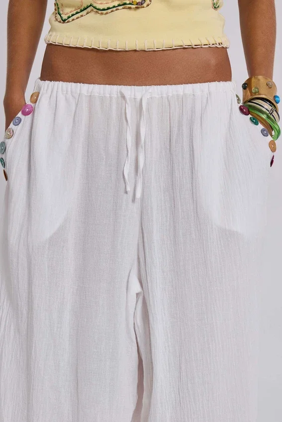 Livara Button Balloon Trousers