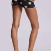 Lola Polkadot Fold Over Waistband Mini Shorts