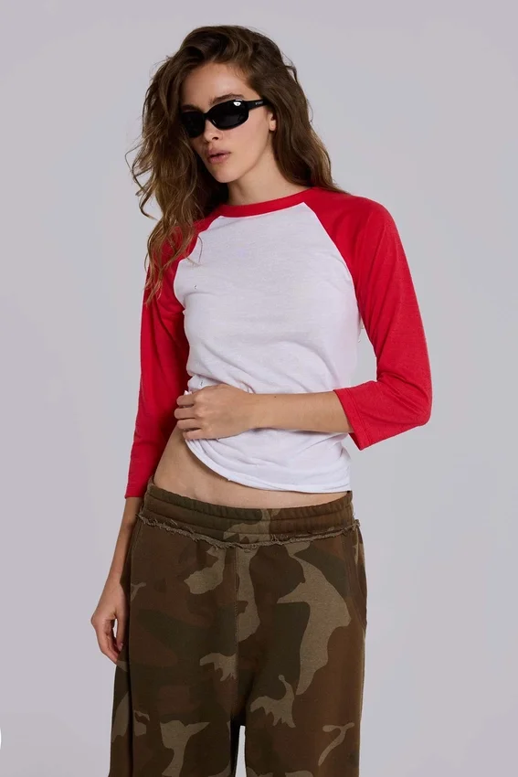 Los Angeles Raglan Top