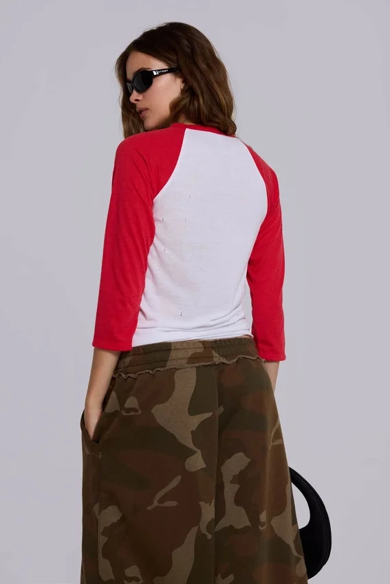 Los Angeles Raglan Top