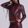 Oxblood Piston Jacket