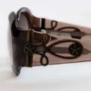 Majorette Oversized Round Sunglasses in Brown