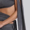 Mena Asymmetric Top in Grey